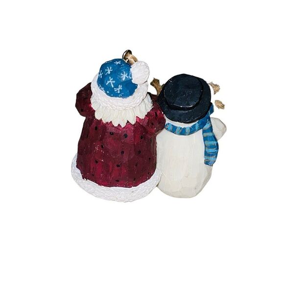 10/$25🦋 NWT Santa's Workshop Santa & Frosty Ornament - Picture 5 of 11